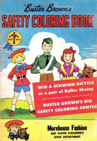 Cover Thumbnail for Buster Brown's Safety Coloring Book (American Comics Group, 1958 series) 