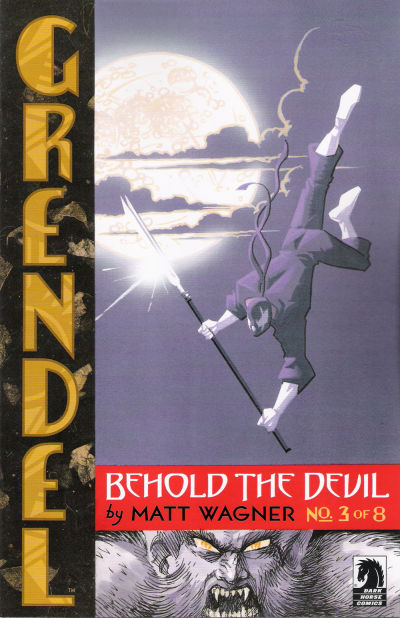 Cover for Grendel: Behold the Devil (Dark Horse, 2007 series) #3