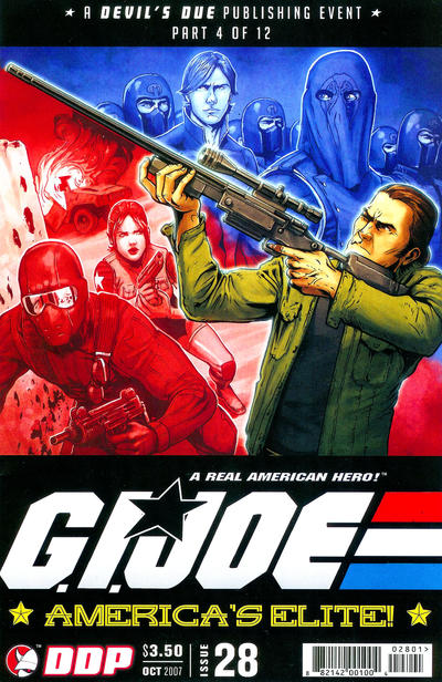 Cover for G.I. Joe: America's Elite (Devil's Due Publishing, 2005 series) #28