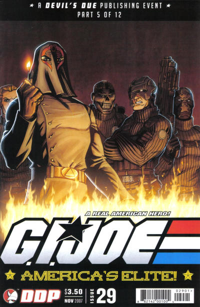 Cover for G.I. Joe: America's Elite (Devil's Due Publishing, 2005 series) #29