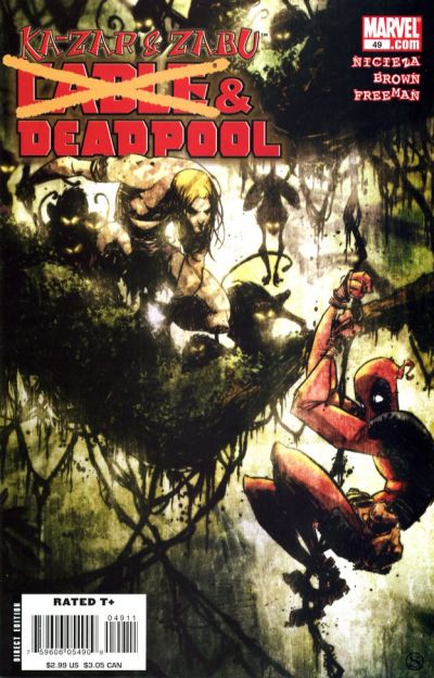 Cover for Cable & Deadpool (Marvel, 2006 series) #49 [Direct Edition]