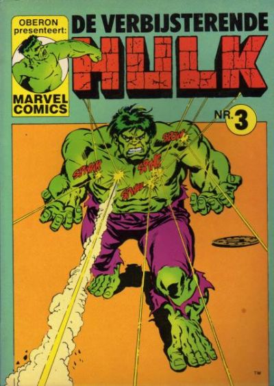 Cover for De verbijsterende Hulk (Oberon, 1979 series) #3