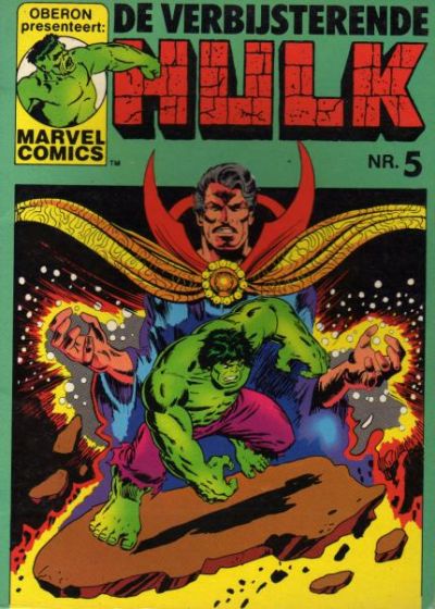 Cover for De verbijsterende Hulk (Oberon, 1979 series) #5