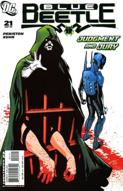 Cover for The Blue Beetle (DC, 2006 series) #21