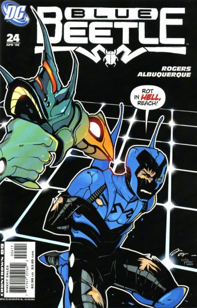 Cover for The Blue Beetle (DC, 2006 series) #24