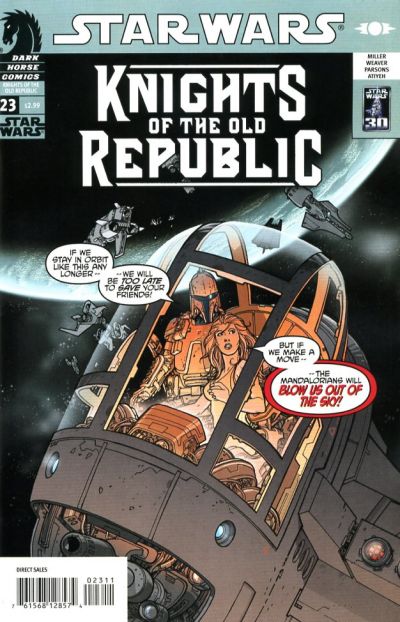 Cover for Star Wars Knights of the Old Republic (Dark Horse, 2006 series) #23