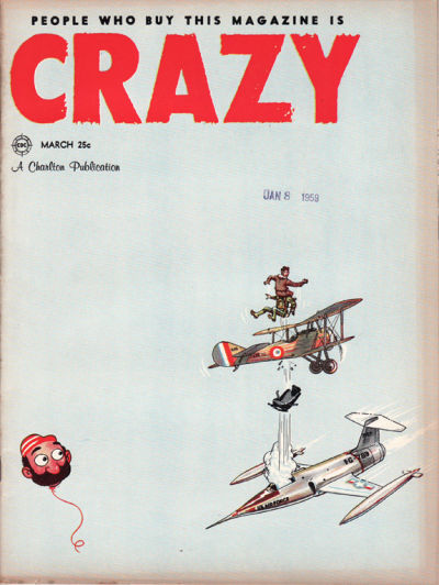 Cover for This Magazine Is Crazy (Charlton, 1957 series) #v4#8