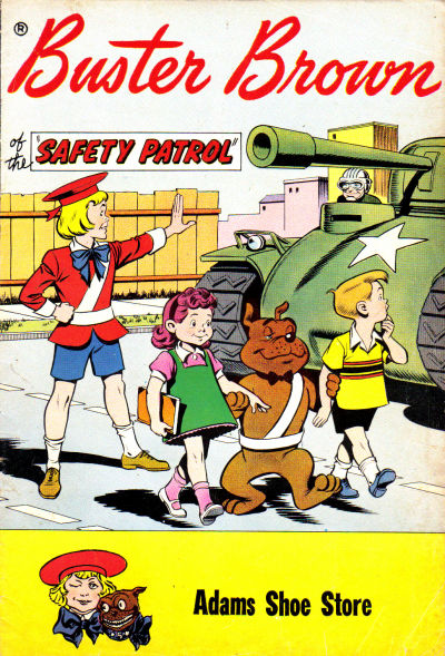 Cover for Buster Brown of the Safety Patrol (American Comics Group, 1960 series) 
