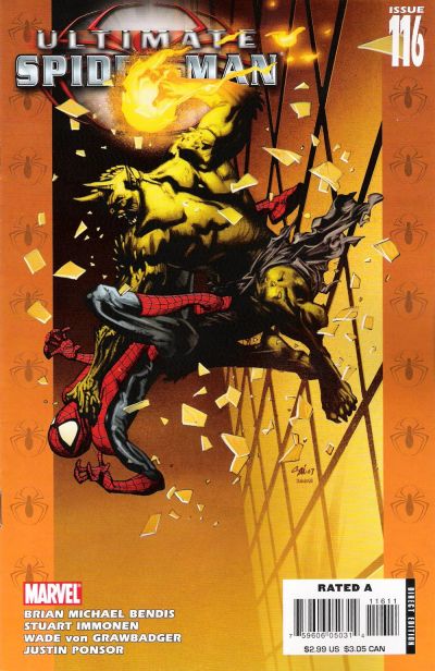Cover for Ultimate Spider-Man (Marvel, 2000 series) #116