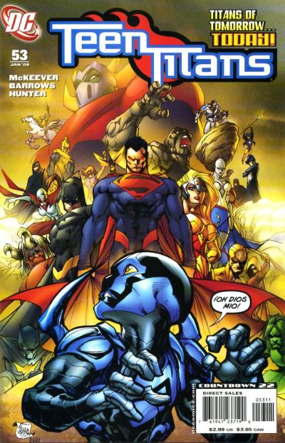 Cover for Teen Titans (DC, 2003 series) #53 [Direct Sales]