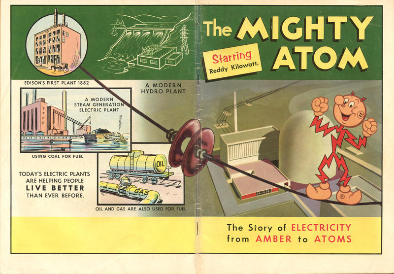 Cover for The Mighty Atom Starring Reddy Kilowatt (Western, 1959 series) #1