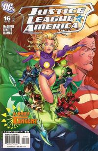 Cover for Justice League of America (DC, 2006 series) #16 [Direct Sales]
