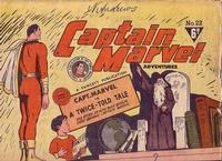 Cover Thumbnail for Captain Marvel Adventures (Cleland, 1946 series) #22
