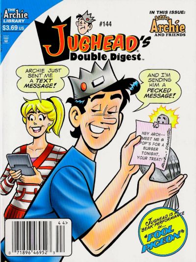 Cover for Jughead's Double Digest (Archie, 1989 series) #144
