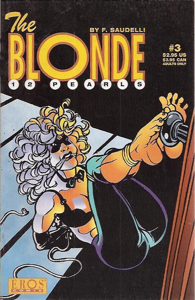 Cover for The Blonde: 12 Pearls (Fantagraphics, 1996 series) #3