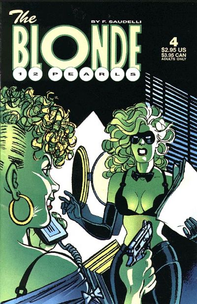 Cover for The Blonde: 12 Pearls (Fantagraphics, 1996 series) #4