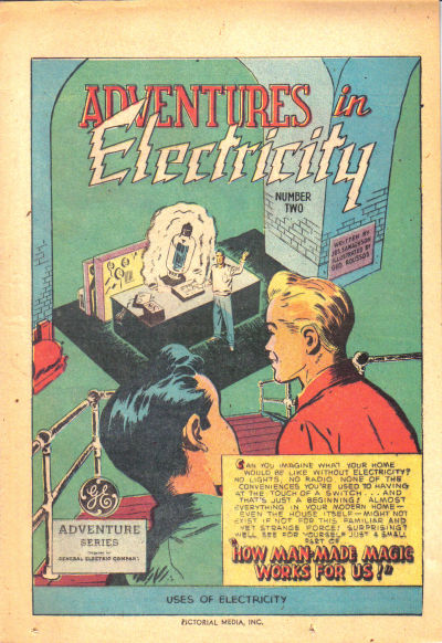 Cover for Adventures in Electricity (General Comics, 1945 series) #2