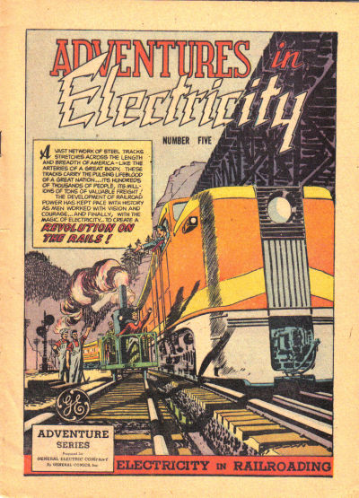 Cover for Adventures in Electricity (General Comics, 1945 series) #5