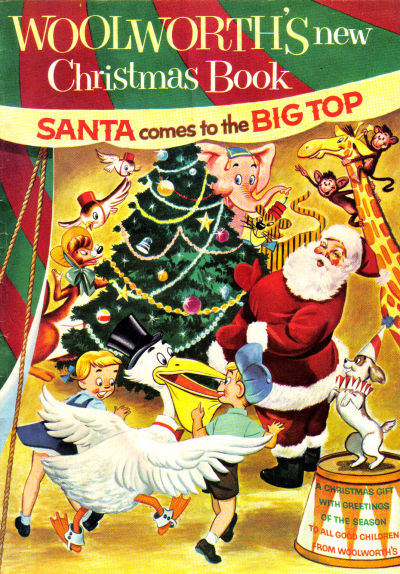 Cover for Woolworth's New Christmas Book (Western, 1954 series) 