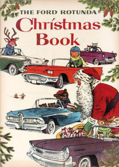 Cover for The Ford Rotunda Christmas Book (Western, 1957 series) #nn [1958]