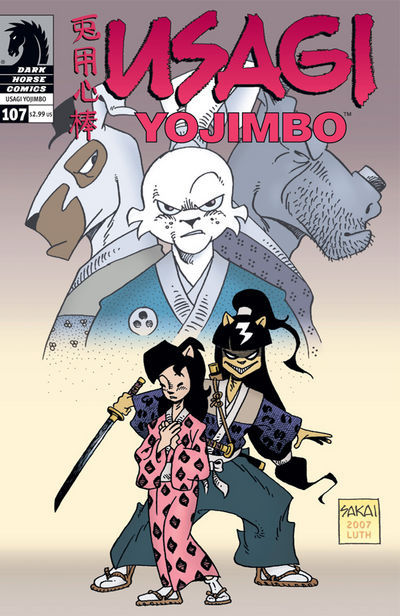 Cover for Usagi Yojimbo (Dark Horse, 1996 series) #107