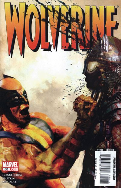Cover for Wolverine (Marvel, 2003 series) #60 [Direct Edition]