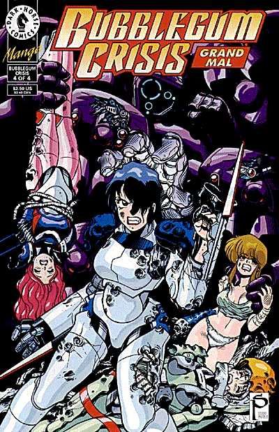 Cover for Bubblegum Crisis: Grand Mal (Dark Horse, 1994 series) #4