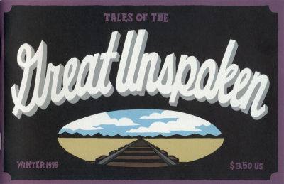 Cover for Tales of the Great Unspoken (Top Shelf, 1999 series) 