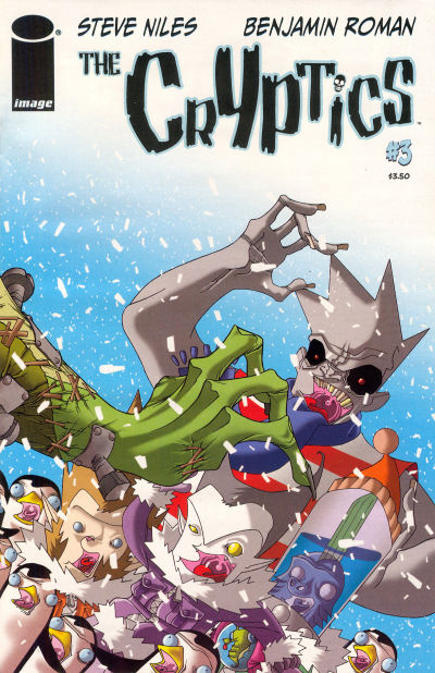 Cover for The Cryptics (Image, 2006 series) #3