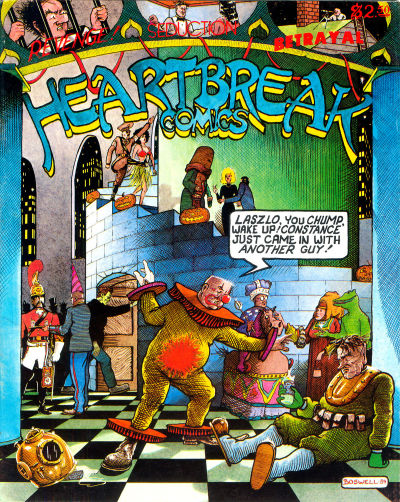 Cover for Heartbreak Comics (David Boswell, 1984 series) 