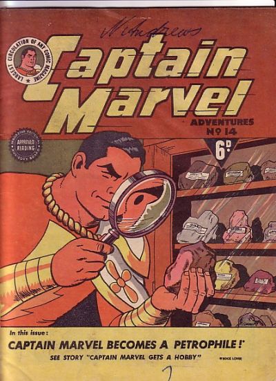 Cover for Captain Marvel Adventures (Cleland, 1946 series) #14