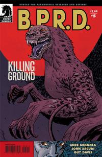 Cover Thumbnail for B.P.R.D.: Killing Ground (Dark Horse, 2007 series) #5