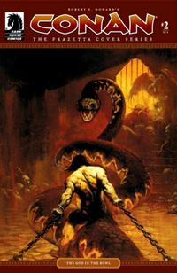 Cover Thumbnail for Conan The Frazetta Cover Series (Dark Horse, 2007 series) #2 - The God in the Bowl