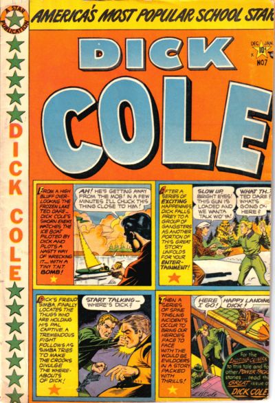 Cover for Dick Cole (Star Publications, 1949 series) #7