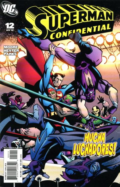 Cover for Superman Confidential (DC, 2007 series) #12 [Direct Sales]