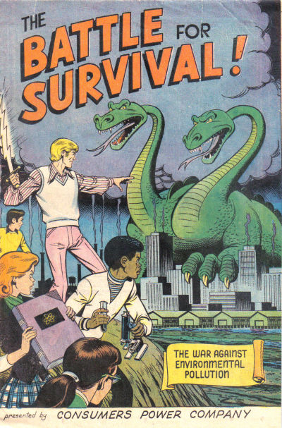 Cover for The Battle for Survival! (American Comics Group, 1971 series) 