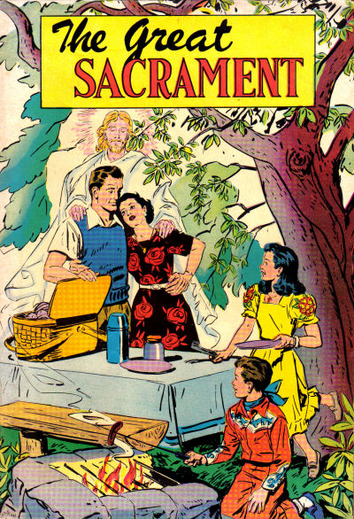 Cover for The Great Sacrament (Catechetical Guild Educational Society, 1953 series) 