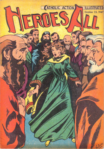 Cover for Heroes All: Catholic Action Illustrated (Heroes All Company, 1943 series) #v5#18