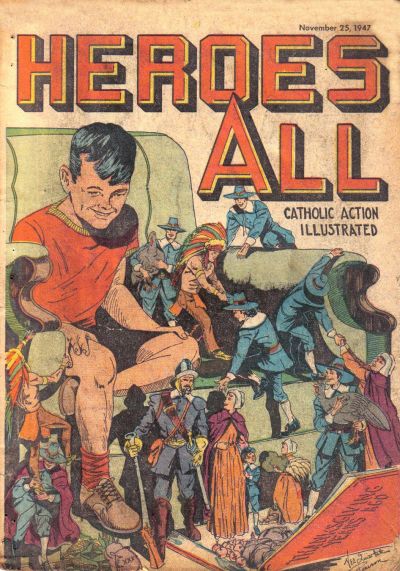 Cover for Heroes All: Catholic Action Illustrated (Heroes All Company, 1943 series) #v5#20