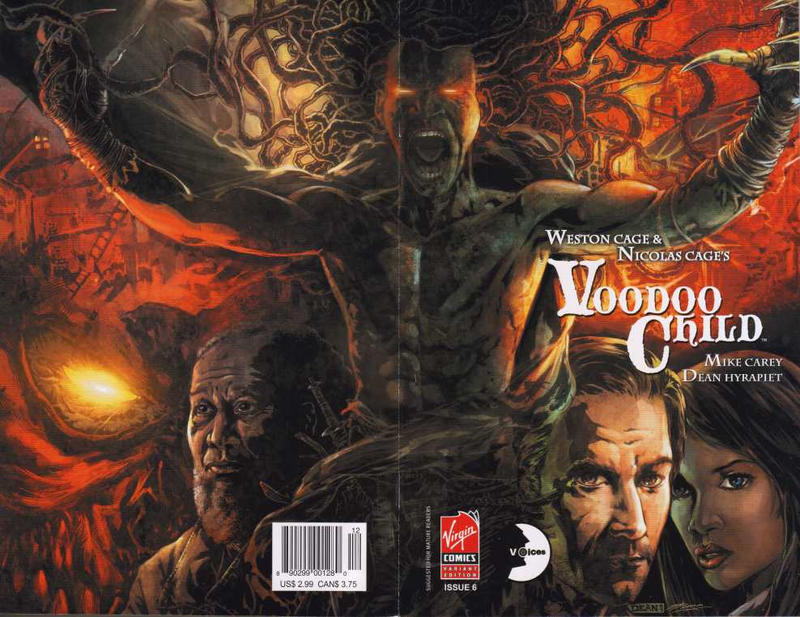 Cover for Voodoo Child (Virgin, 2007 series) #6 [Variant Cover]