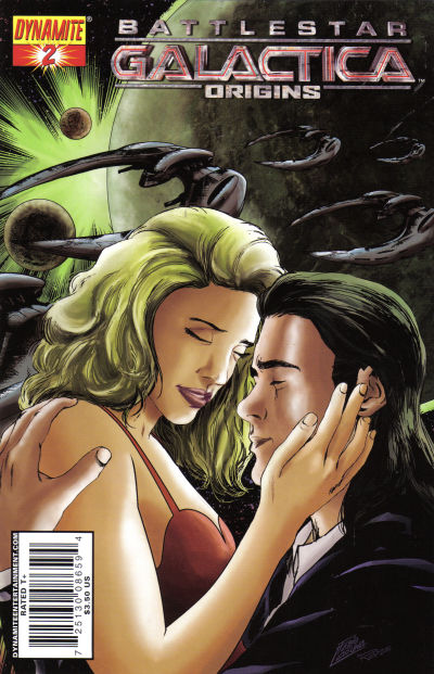 Cover for Battlestar Galactica: Origins (Dynamite Entertainment, 2007 series) #2 [Cover A Fabio Laguna]