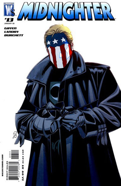 Cover for The Midnighter (DC, 2007 series) #13