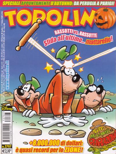 Cover for Topolino (Disney Italia, 1988 series) #2707