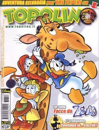 Cover for Topolino (Disney Italia, 1988 series) #2713