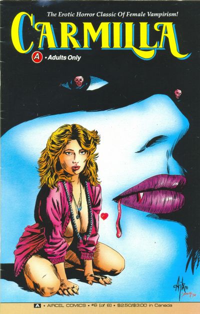 Cover for Carmilla (Malibu, 1991 series) #6