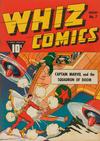 Cover for Whiz Comics (Fawcett, 1940 series) #7