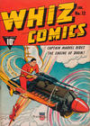 Cover for Whiz Comics (Fawcett, 1940 series) #12