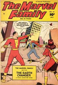 Cover Thumbnail for The Marvel Family (Fawcett, 1945 series) #37