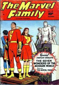Cover Thumbnail for The Marvel Family (Fawcett, 1945 series) #40