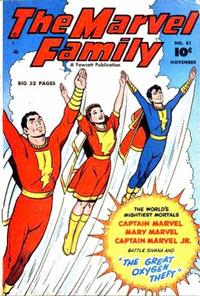 Cover Thumbnail for The Marvel Family (Fawcett, 1945 series) #41